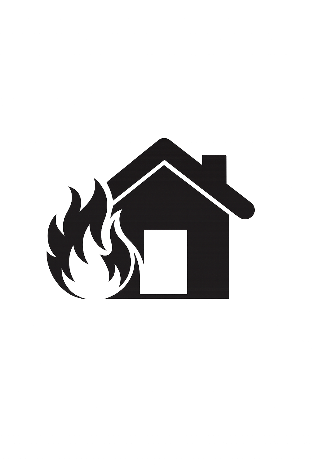 Professional fire damage restoration and smoke removal icon - Seven Wonders Pro Cleaning.