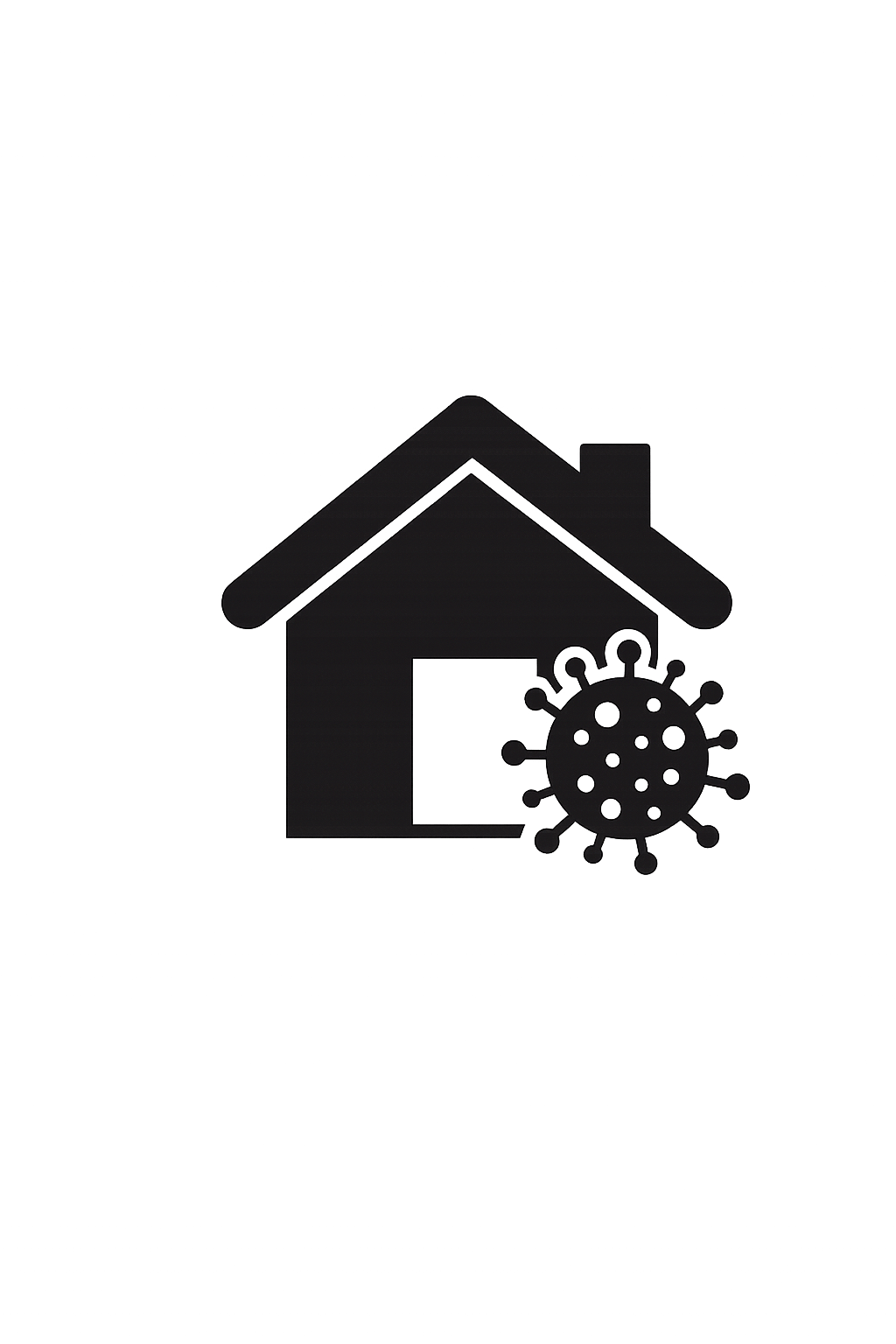 Icon representing mold removal and structural cleaning services in Central NJ.