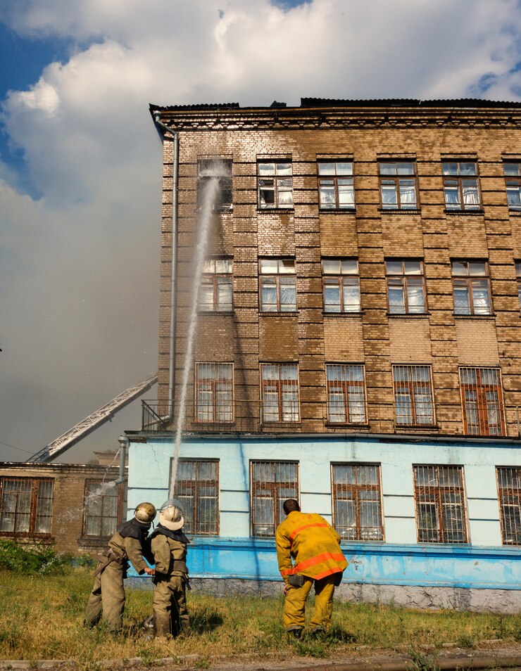 Fire damage professionals