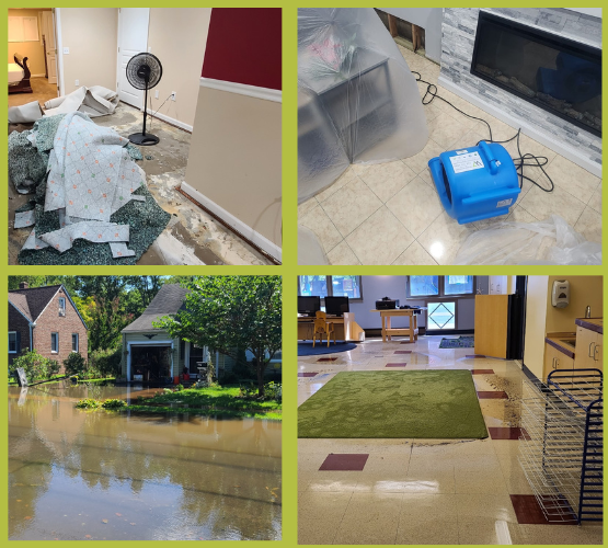 About Seven Wonders Pro Cleaning - Water damage restoration team working